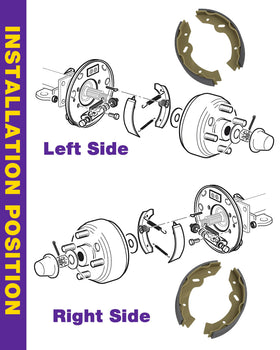 HOWBOW brake kit instruction manual photo shows quick installation steps for 30-minute setup.