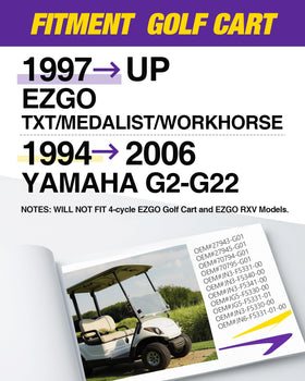 HOWBOW EZGO brake kit side view highlights rust-resistant construction and long-lasting springs.