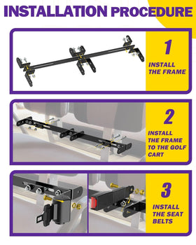 HOWBOW includes hardware and installation instructions provided