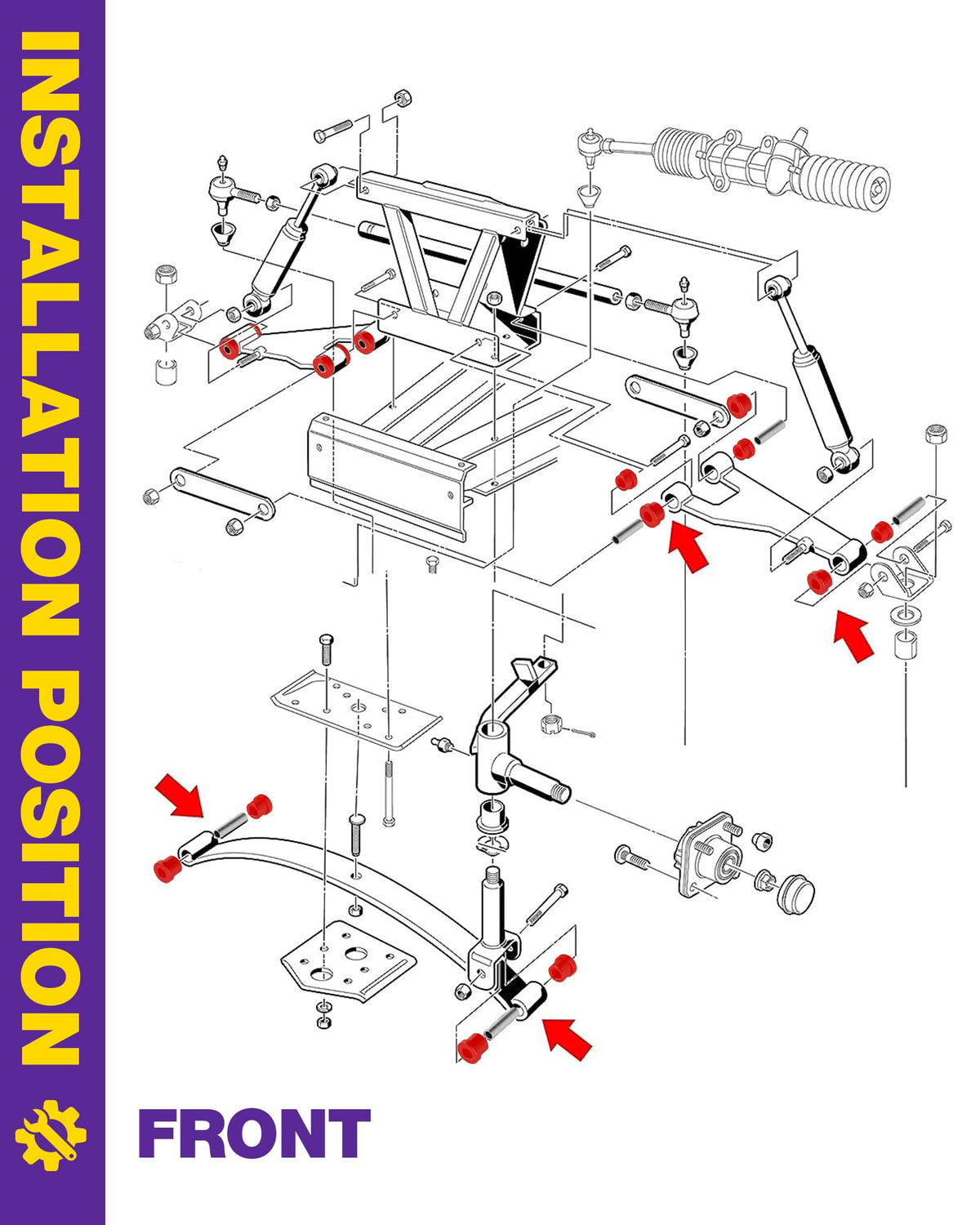 HOWBOW installation instructions help you fit the kit with confidence