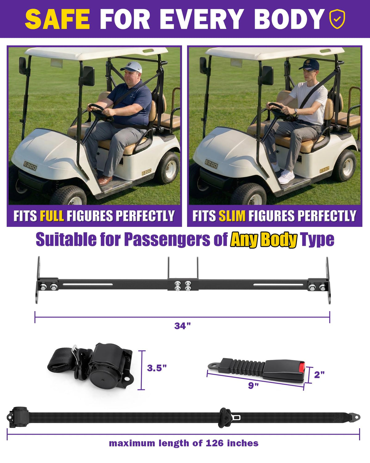 HOWBOW installation manual and hardware laid out for simple setup