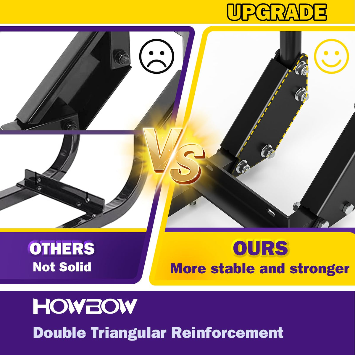 HOWBOW submarine-grade aluminum construction withstands harsh outdoor conditions and frequent use.