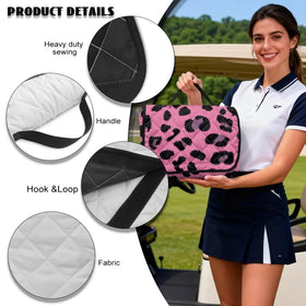 Howilath folds into a tote bag for portable storage after a round.
