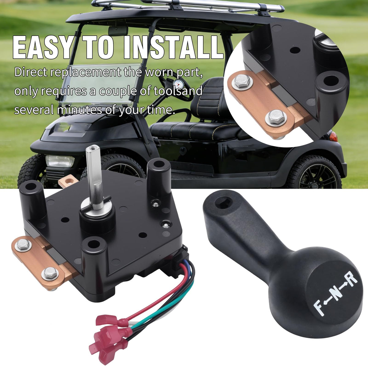 Hoypeyfiy replacement part 1011997: compatible with Club Car DS models.