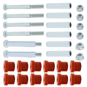 Hoypeyfiy golf cart rear leaf spring bushings kit for smoother ride