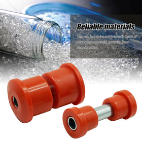 Hoypeyfiy rear leaf spring bushings 12pcs enhance ride comfort on rough terrain.