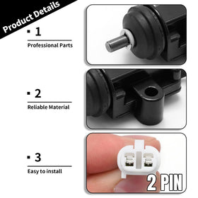 Hoypeyfiy stop switch with stainless steel body resists wear and weather.