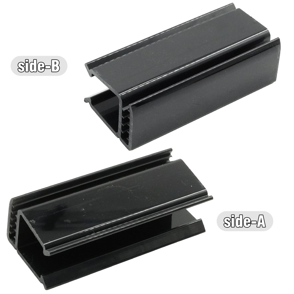 Hoypeyfiy windshield clip closeup highlights durable rubber construction.