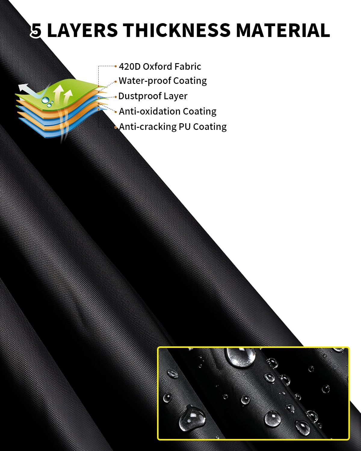 HOYWOUL breathable air vents promote airflow around the cart