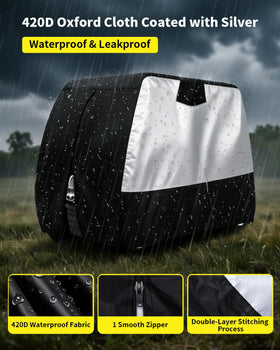 HOYWOUL easy-access zipper enables quick entry without removing the cover