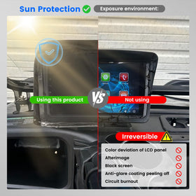 HPEVA Oxford cloth construction offers durable daily screen protection.