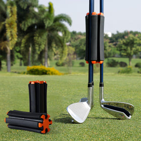 HPLSZCN golf-club-holder-compact-design fits in car trunk and bag.