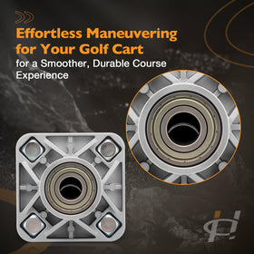 HQPASFY front hub replacement compatible with 2003.5+ Club Car models.