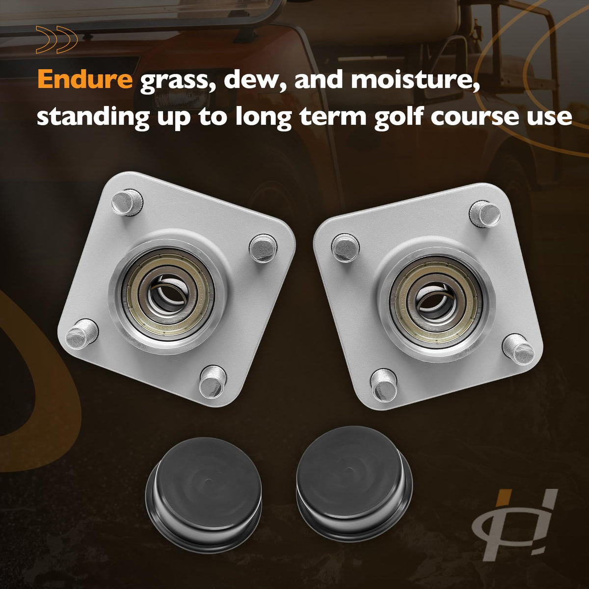 HQPASFY hub bearing pair ships ready for immediate use.