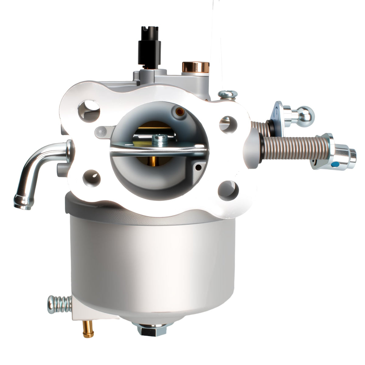 HSBxbx carburetor compatibility label shows EZGO engine fit for easy matching.