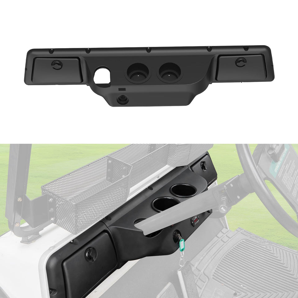 HSUTVXPRO dashboard cover for Club Car DS 1982+ offers OEM-style fit and extra storage.