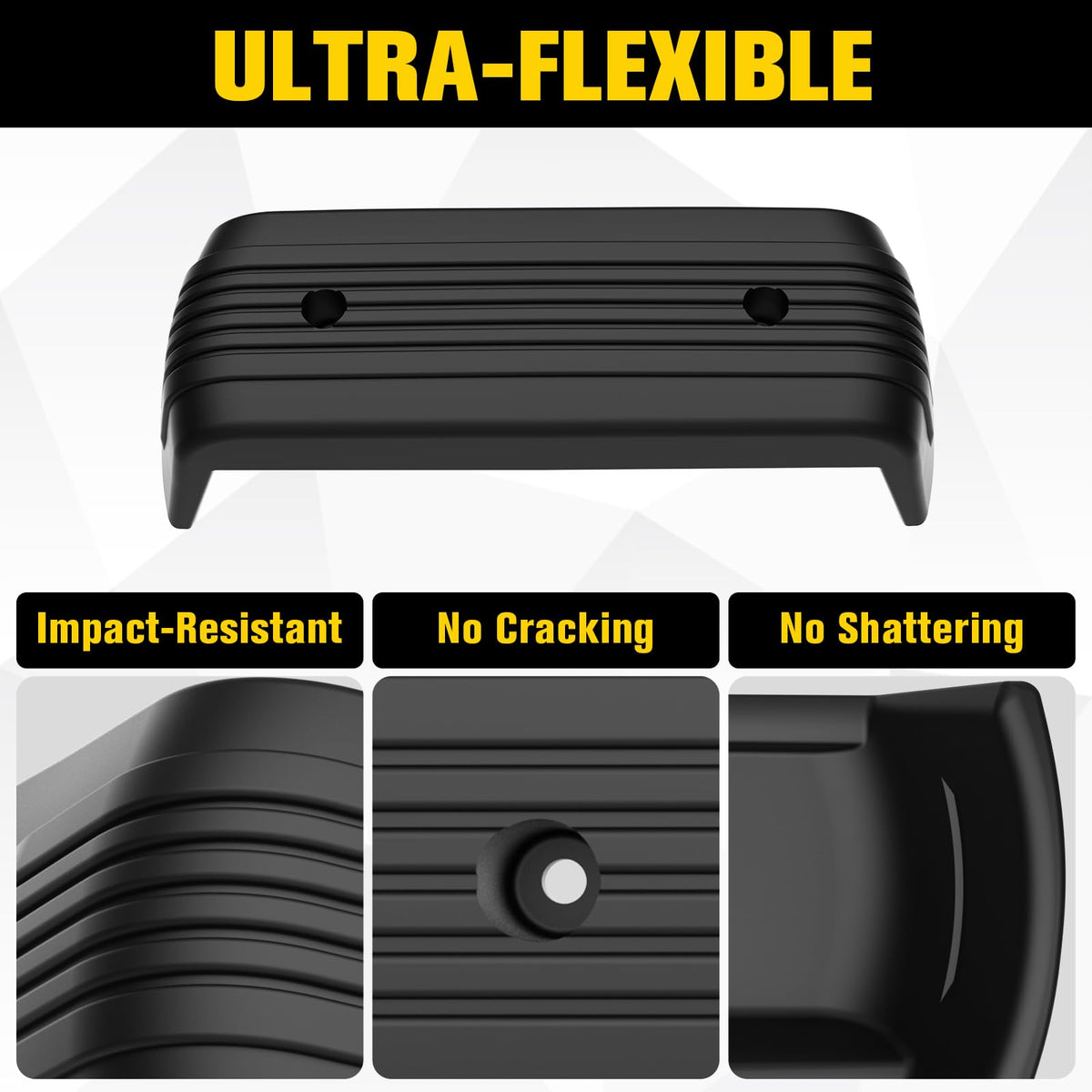 HSUTVXPRO durable all-weather shield protects the front end from UV and weather.