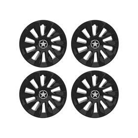 HSUTVXPRO four-pack hub caps for cohesive wheel upgrade.