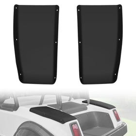 HSUTVXPRO scuff guard plate rear driver image shows scratch protection for Club Car DS