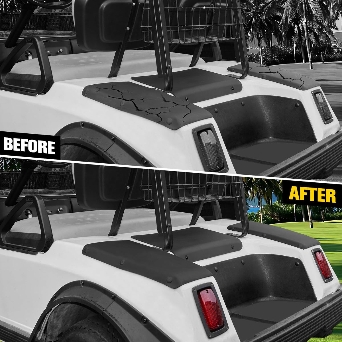 HSUTVXPRO scuff guard plate rear passenger image protects against daily gear contact
