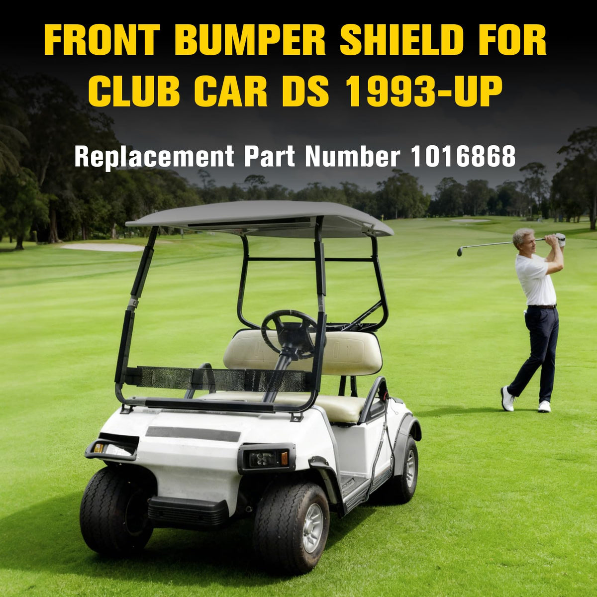 HSUTVXPRO sleek front bumper design reduces wind drag while guarding against impacts.