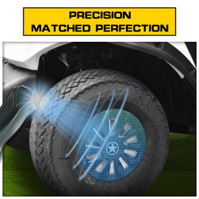 HSUTVXPRO star-shield design protects hubs while reducing drag.