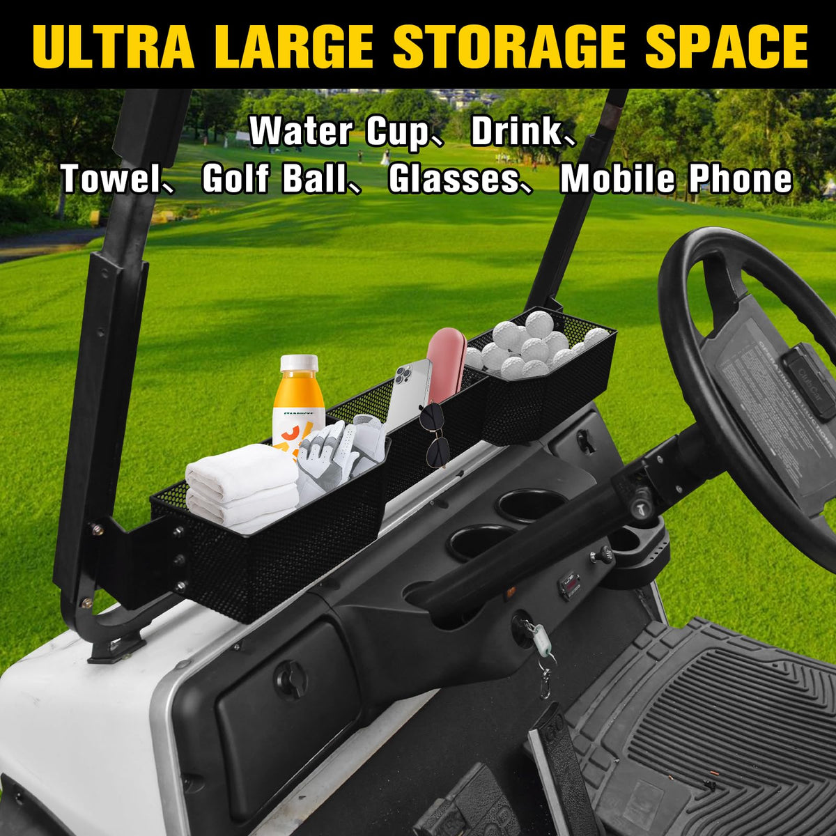 Tri-zone compartments closeup by HSUTVXPRO, organized space for essentials