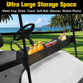 HSUTVXPRO tri-zone compartments prevent clutter and secure water bottles and phones