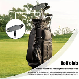 HUAEN putter supports right and left-handed players for versatile use.