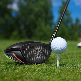 HUAEN black finish driver with graphite shaft for comfortable grip.