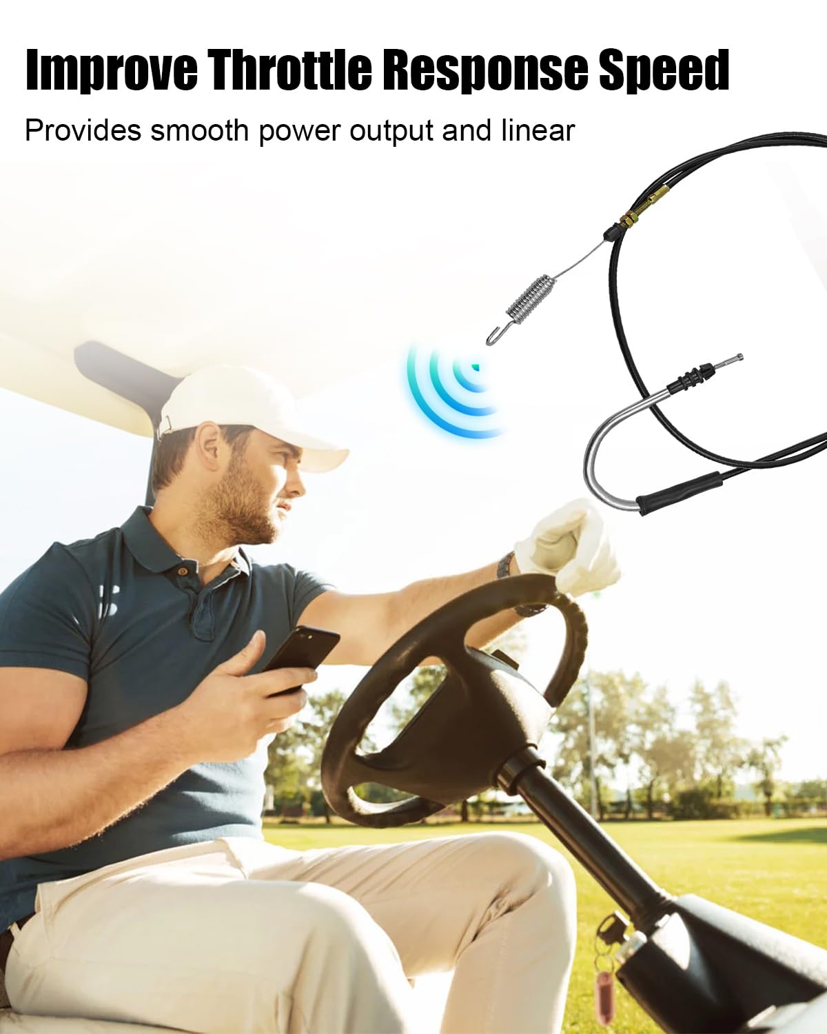HUFEWU CBL-104 throttle cable installation: simple swap with basic tools.
