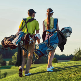 HUIJUTCHEN Compact Travel Kit fits neatly in your golf bag