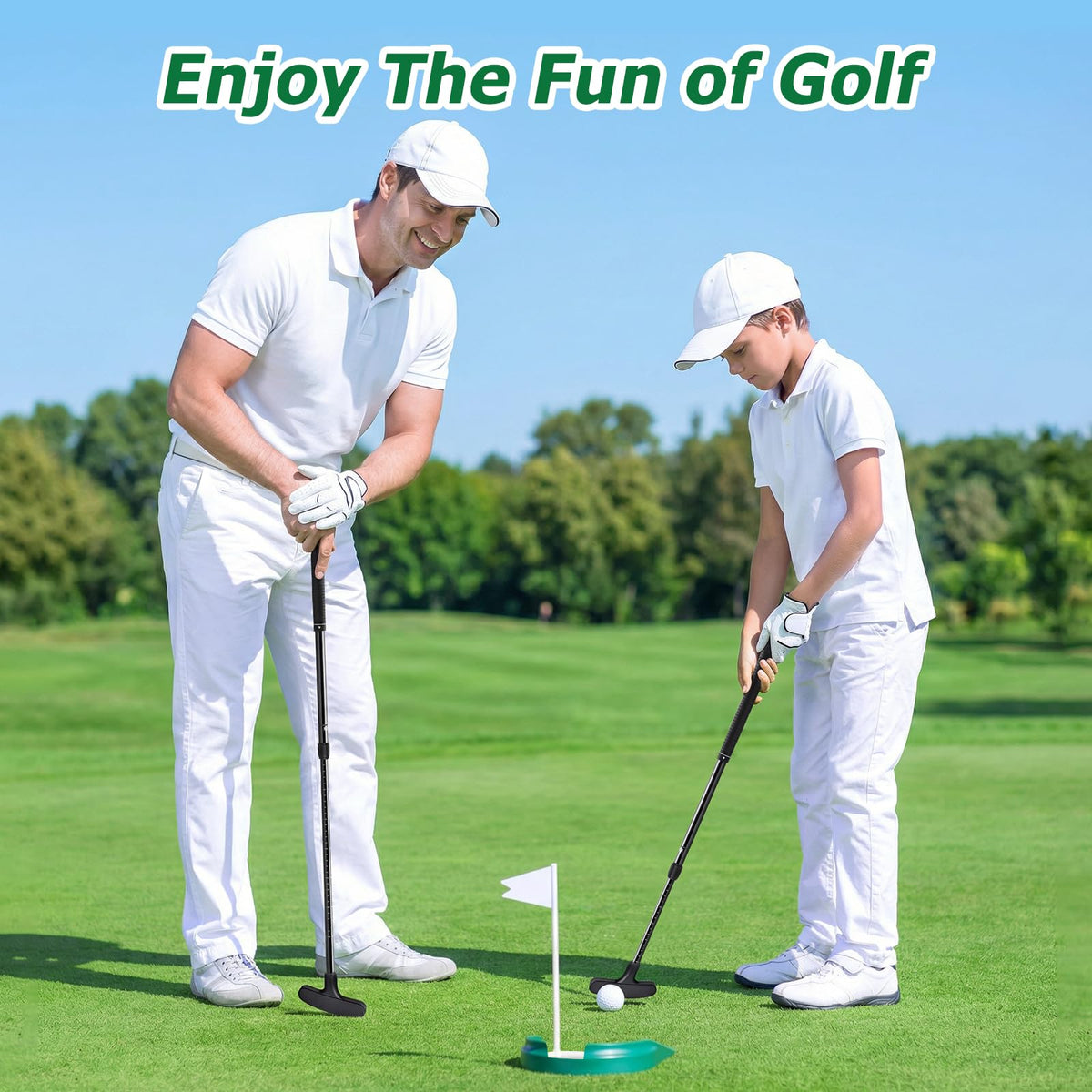 HUIJUTCHEN gift-ready golf training set for enthusiasts of all ages.