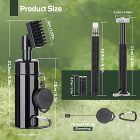 HUIJUTCHEN Golf Accessories Kit provides a complete cleaning solution