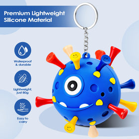 HUIJUTCHEN Golf Tee Holder made of lightweight silicone for outdoor durability.