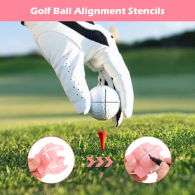HUIJUTCHEN pink marking pens set for quick on-course notes