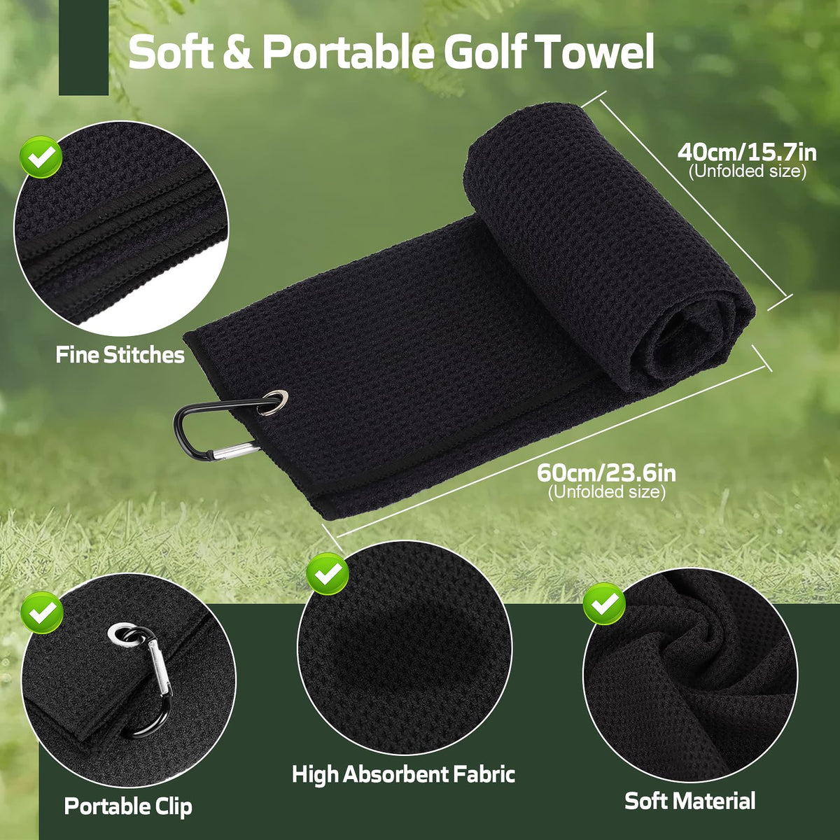HUIJUTCHEN Retractable Clip keeps tools secure on the bag