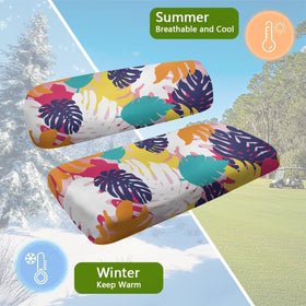 HUISEFOR Tropical Club pattern detail adds bold style on the golf course.