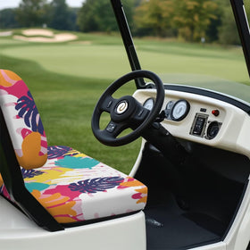 HUISEFOR Tropical Club waterproof material keeps seats dry during rain or splash moments.