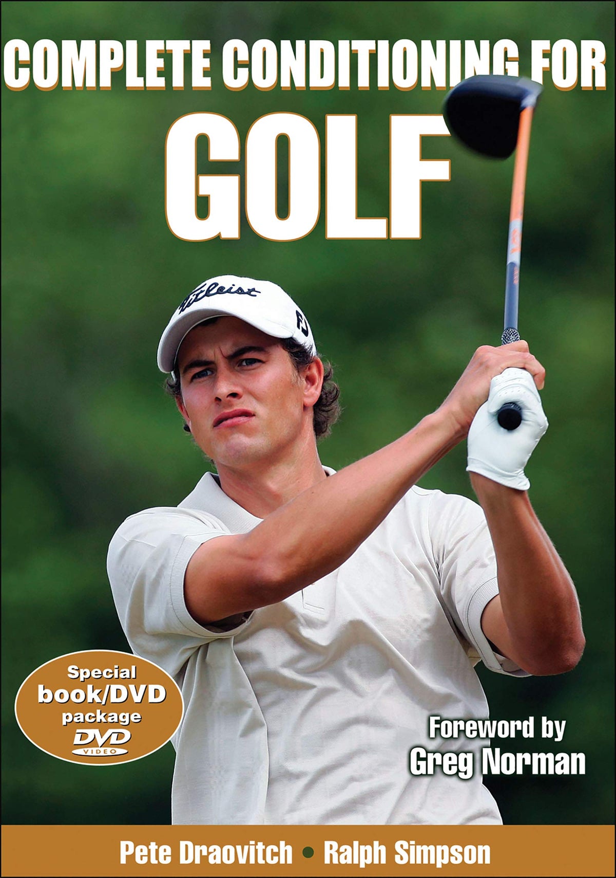 Human Kinetics Complete Conditioning for Golf cover showing training for power and flexibility