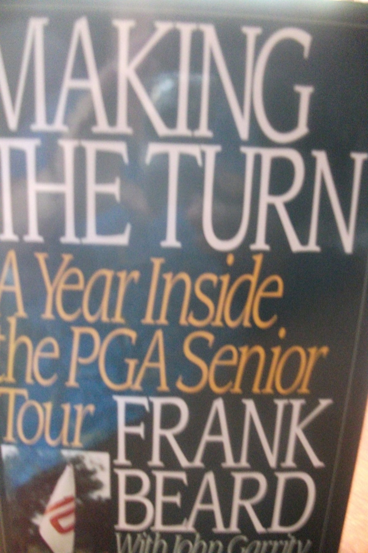 Hungry Minds Inc making the turn cover image, offering insider tour perspectives for golf fans