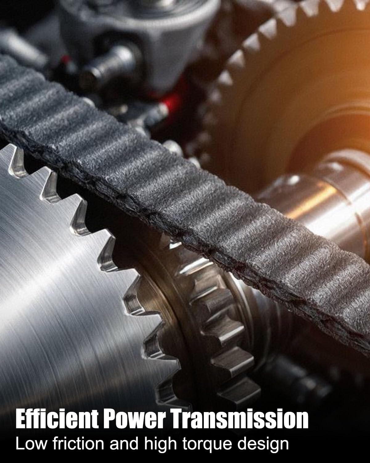 HUQUZN belt compatible with Carryall 300/500 shows steady acceleration
