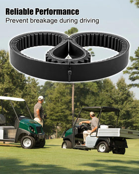 HUQUZN belt fits Kohler pedal-start motors for straightforward replacement