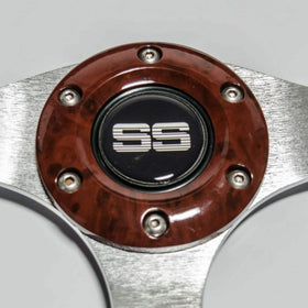 Huskey anti-slip textured grip enhances comfort and steering control.