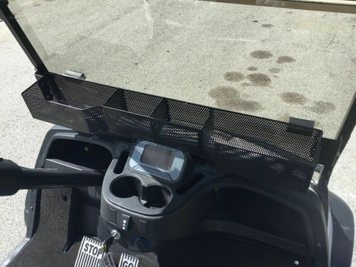 Huskey welded brackets prevent rattling for a steadier front tray
