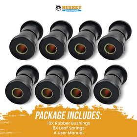 Huskey Club Car DS rear leaf spring bushing kit with quiet performance.
