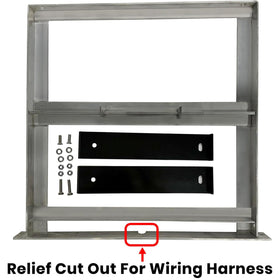 Huskey EZGO battery tray six-compartment layout for 6x6V/6x8V packs