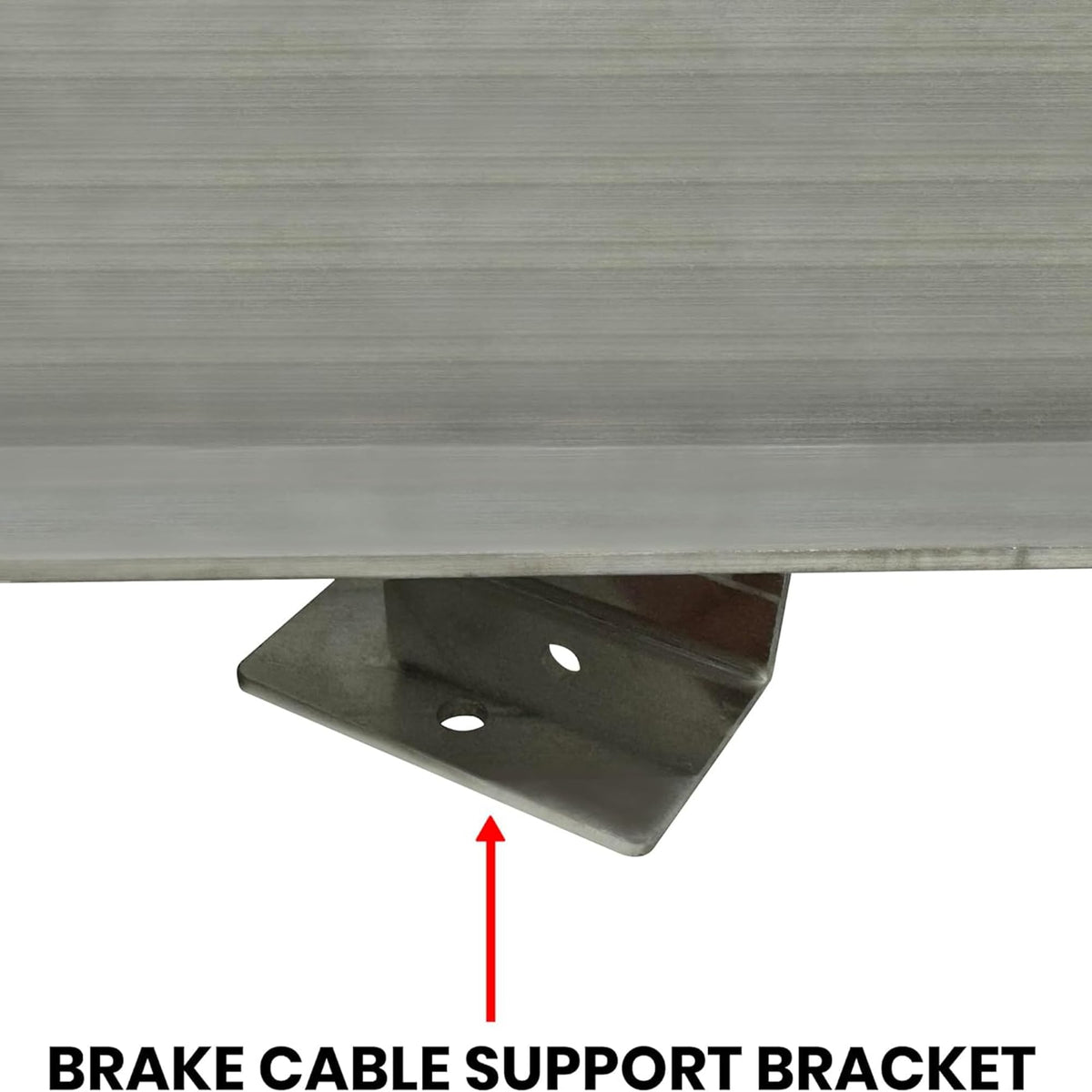 Huskey EZGO battery tray installed on an EZGO TXT