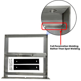Huskey EZGO battery tray packaging contents for quick installation