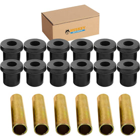 Huskey EZGO TXT bushings closeup showing durable rubber and precise fit